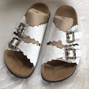 Betula by Birkenstock dual strap sandal EUC